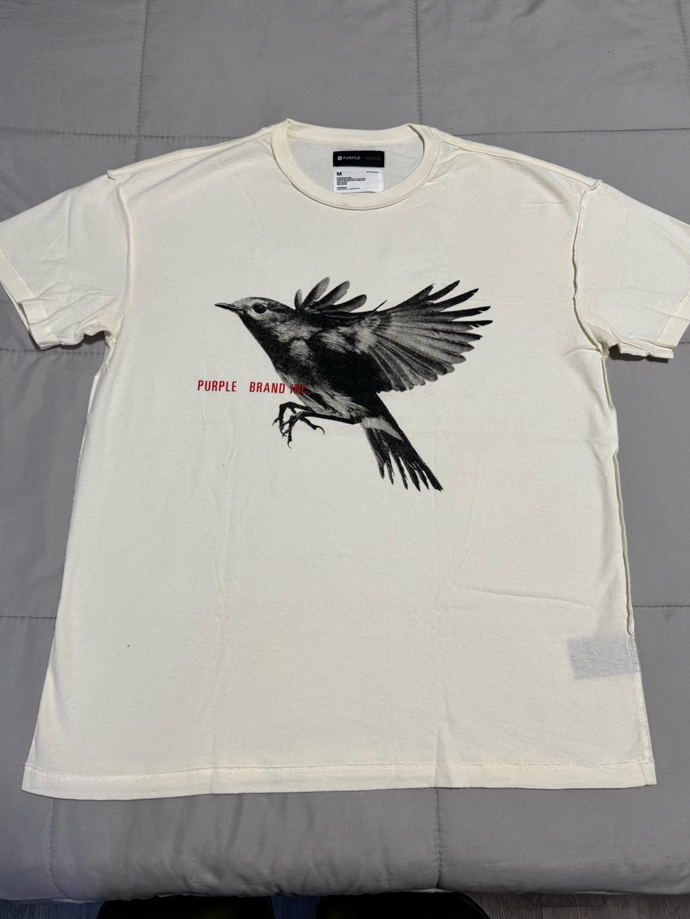 PURPLE BRAND Robin T-Shirt
'Ecru'
